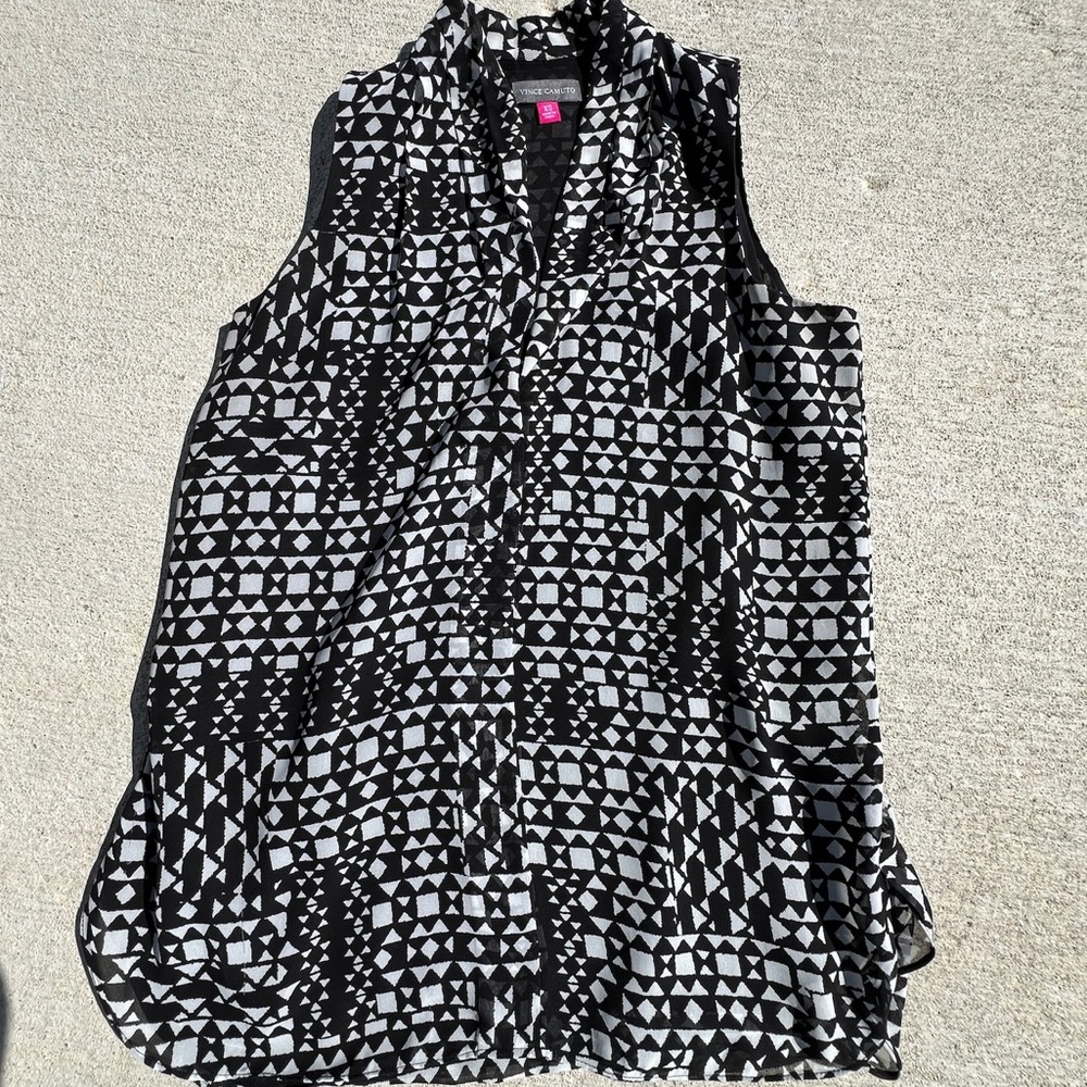 Vince Camuto women’s sleeveless blouse, XS